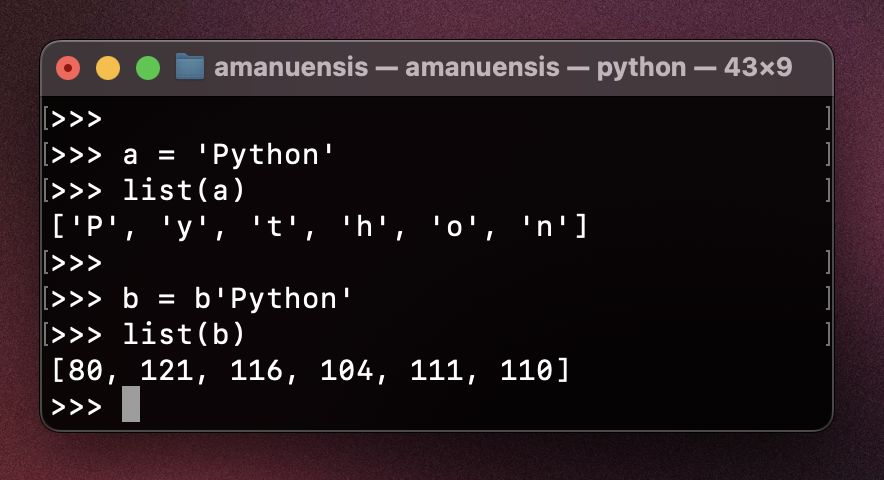 (Byte string vs normal string)