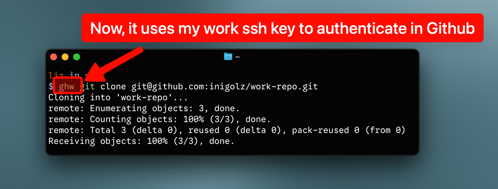 Auth success