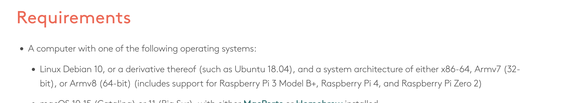 (Raspberry Pi Zero running object detection)