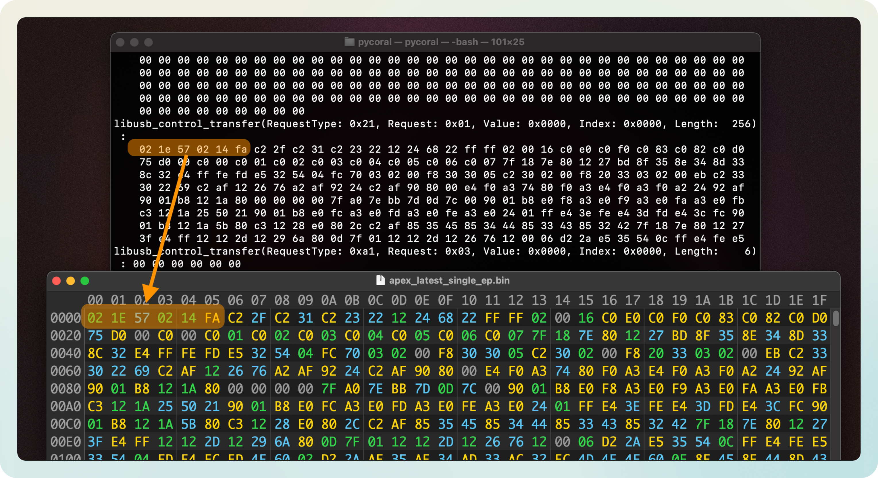 Firmware code makes sense